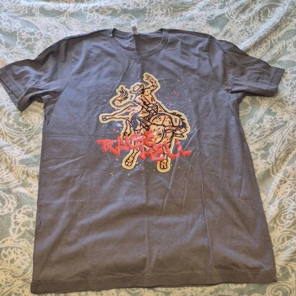 Bella Canvas Dark Gray T-Shirt - Picture 4 of 5